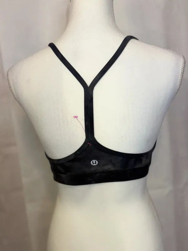 lululemon athletica Charcoal Tie-Dye Light Support Bralette - Image 5
