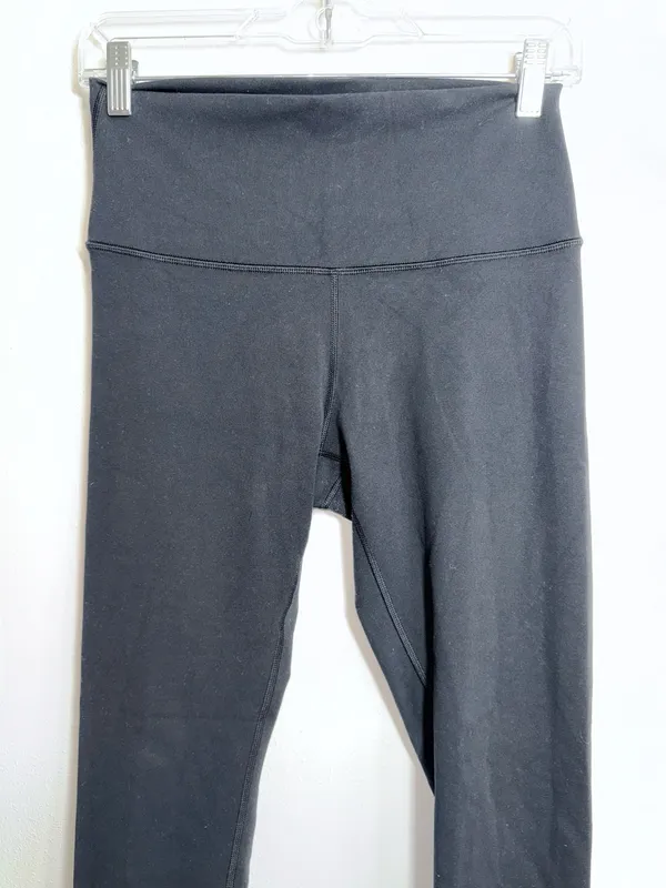 Victoria’s Secret Black Cropped Leggings High Rise 25” Skinny Athletic - Image 3