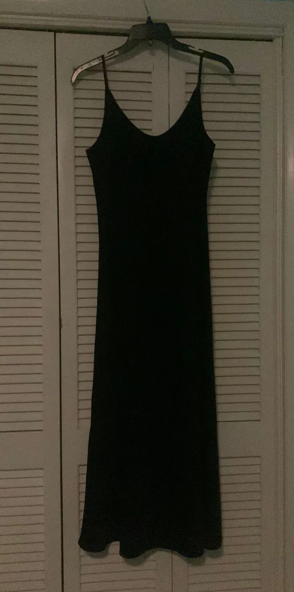 Uniqlo Black Slip Dress - Image 2