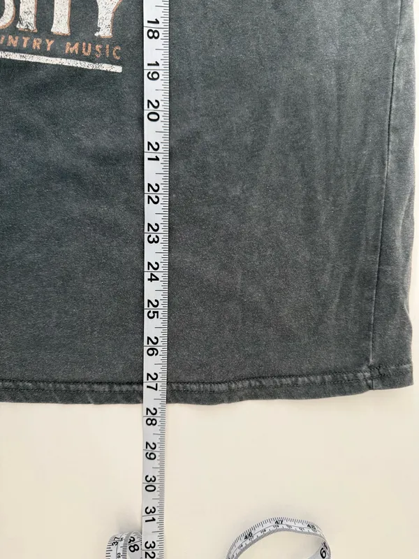 Maurices Nashville Music City Oversized Graphic Tee Gray Country - Image 8