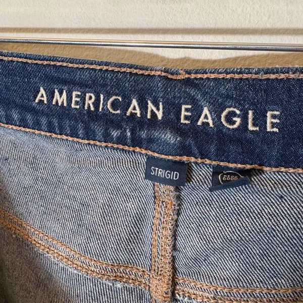 American Eagle Perfect‎ Short Size 8 Dark Wash - Image 3