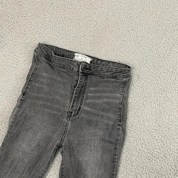Free People Just Float on Flare Jeans‎ Women 28 Gray Boho Hippie High Rise - Image 4