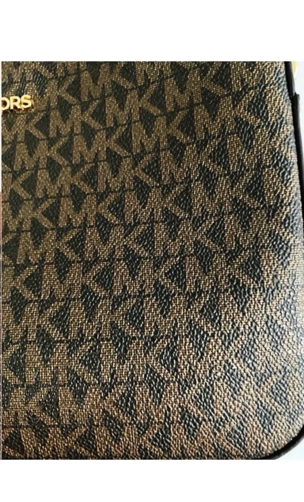 Michael Kors Brown Crossbody Bag Signature - Image 9