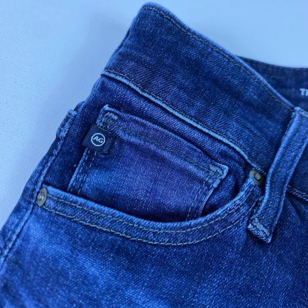 AG Adriano Goldschmied Farrah Skinny Jeans‎ Womens 25R Blue Wash Stretch Denim - Image 6