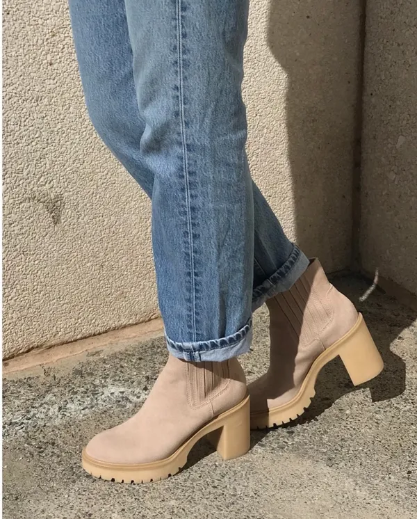 DV by Dolce Vita Waterproof Lug Sole Platform Bootie - Image 12