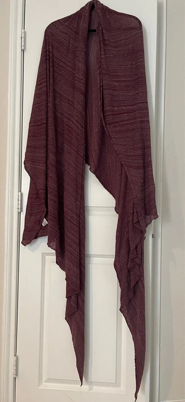 Free People 100% Cotton Oversized Scarf / Shawl 💜 - Image 3