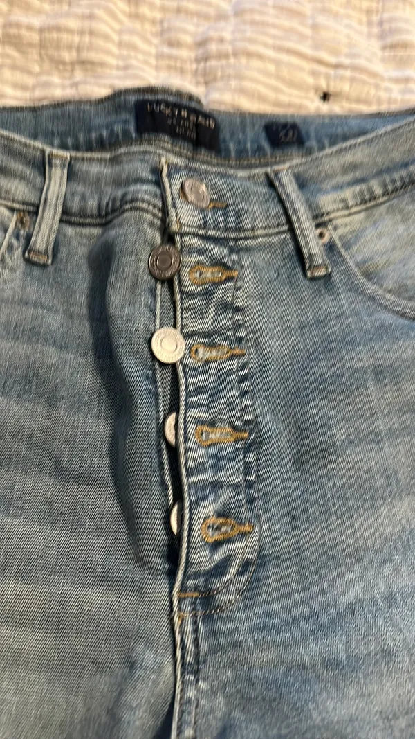 Button Fly Lucky Brand Jeans - Image 4