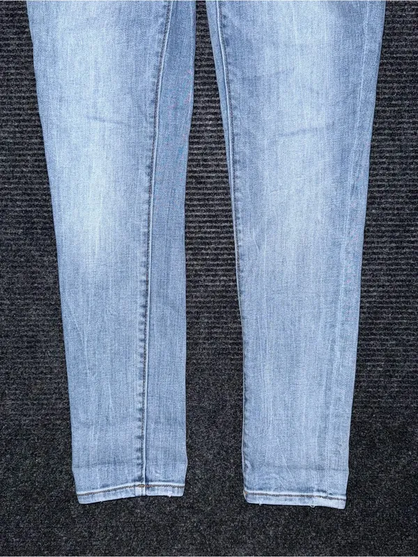 Buckle Black Fit No 53 Skinny Stretch Jeans Light Wash Mid Rise 29x30 BBW11401S - Image 5