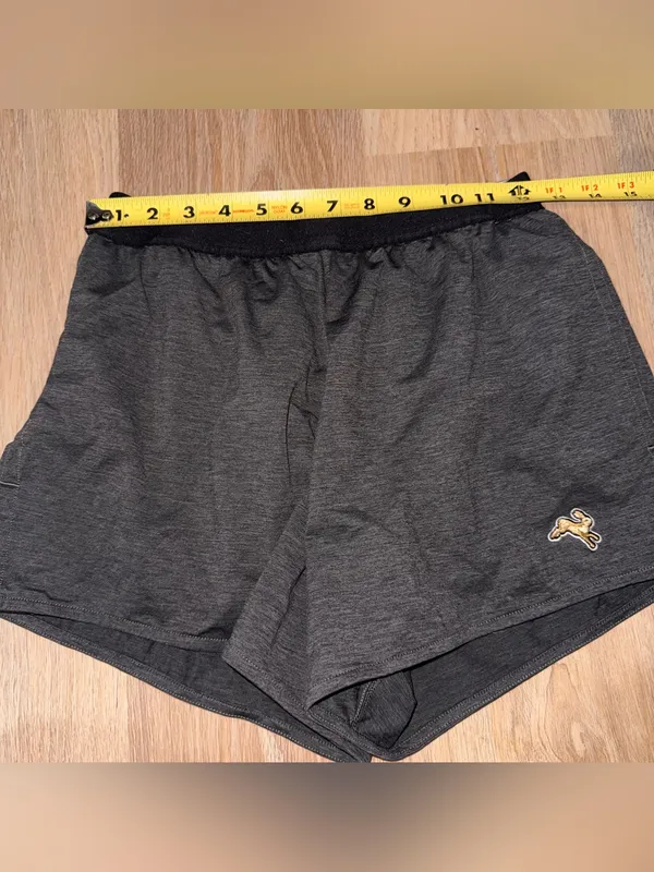 Tracksmith Heathered Gray Running Shorts - Best for Small - Image 4