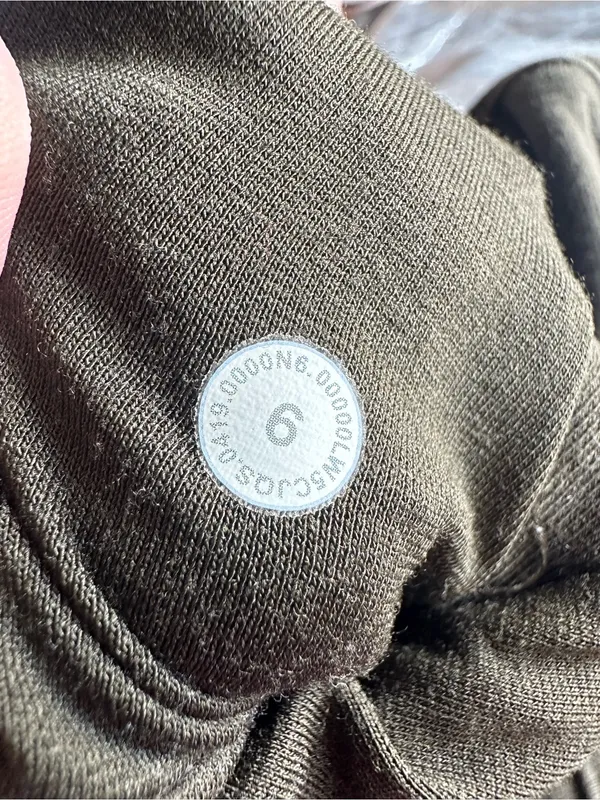 Lululemon Warm Down Jogger II 28" Camo Green W5CJQS size 6 - Image 3