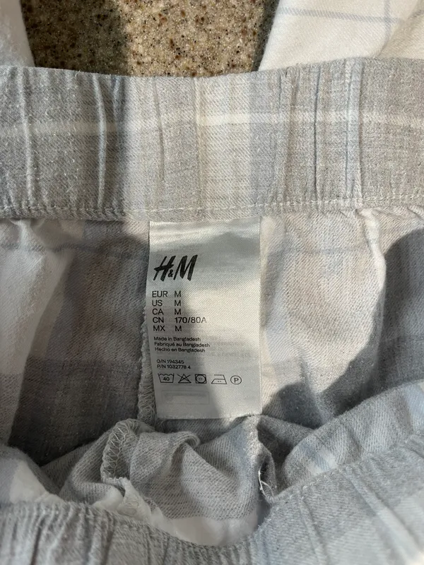 Grey Plaid Pajamas - Image 6