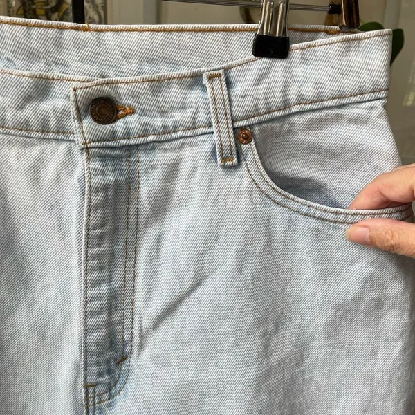 Levi’s Vintage 90s 521 Tapered Fit Jeans 16 Short - Image 5