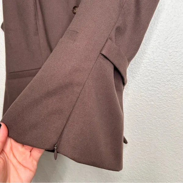 Reformation Delanie Top in Brown 12 - Image 8