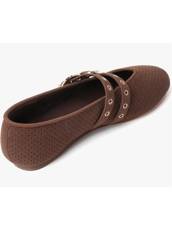 NEW Mary Jane Shoes Ballet Flats Adjustable Double Buckle Strap 9.5 - Image 8
