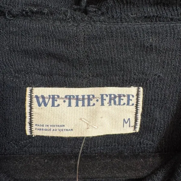 We The Free People Sara Pointelle Turtleneck Stretchy Modal Medium - Image 3