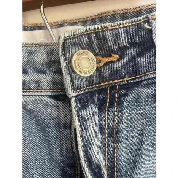 Women's Vervet Jeans High‎ Waist Distressed Blue, Size 28 EUC! 0178 - Image 3