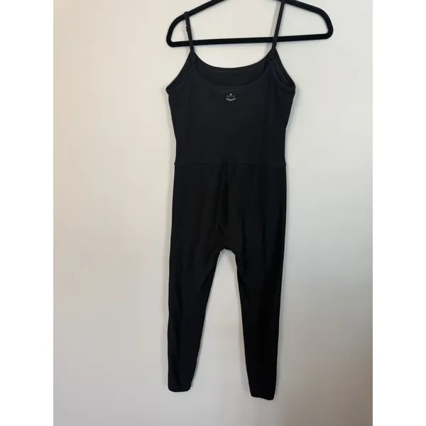Beyond Yoga Beyond Yoga Spacedye Uplevel Midi Jumpsuit Black Sz M NEW $138 MSRP - Image 4