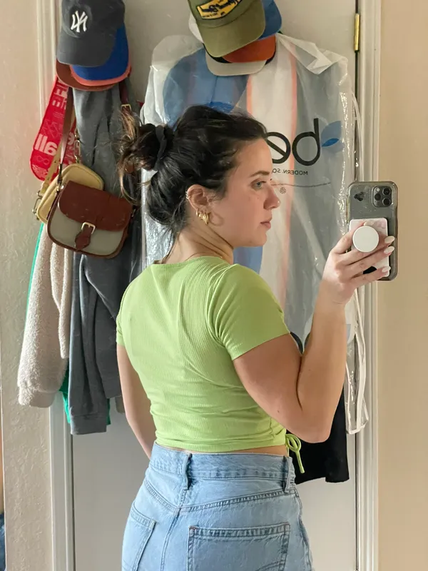 PacSun Green Crop Top - Image 3