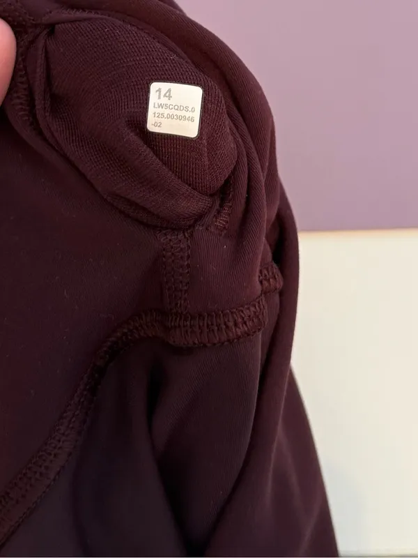 Lululemon Wunder Train High-Rise‎ Tight 25" Garnet - Image 7