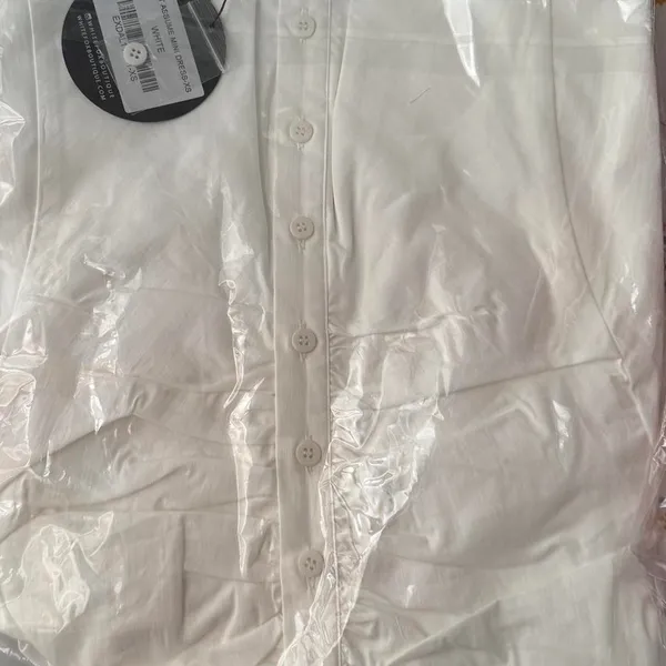 Whitefox boutique Don't Assume Mini Dress White xs - Image 3