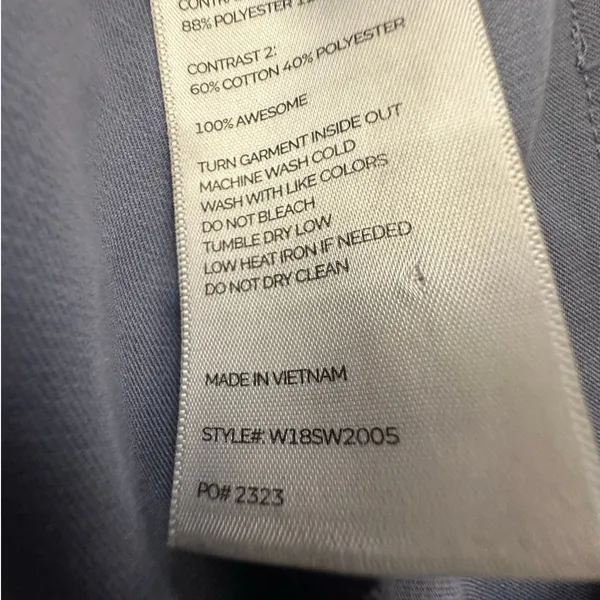 Figs Zamora Jogger Vapor Blue Scrub Pants Size Small - Image 5