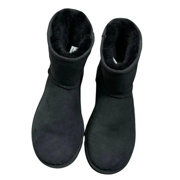 NEW Ugg Classic Mini II Boots Women's Black Size 10 - Image 2