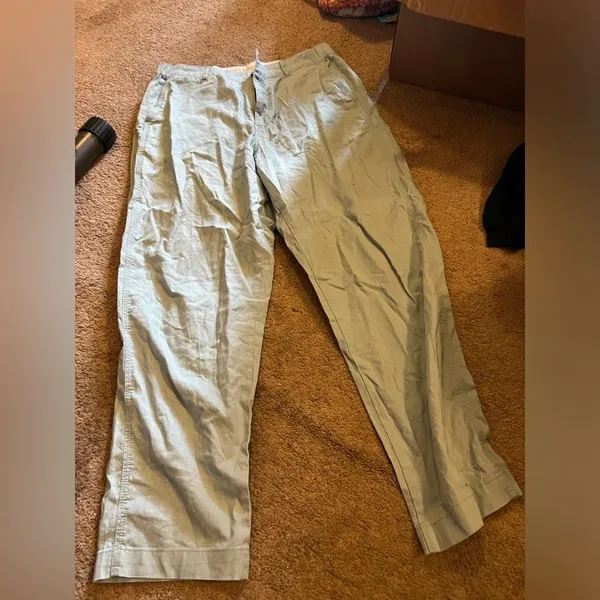 Uniqlo large‎ women’s light blue pants - Image 2