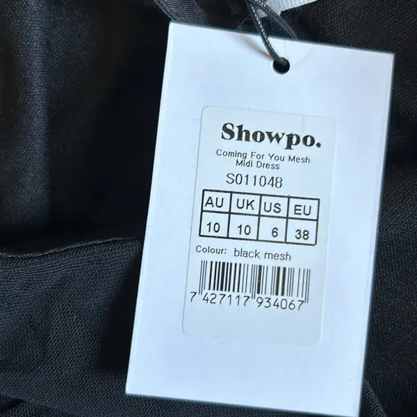 Showpo coming for you mesh midi dress - Image 5