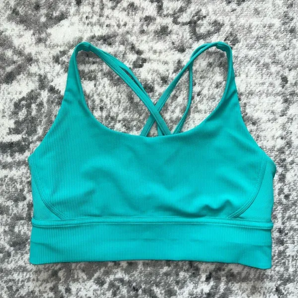 Lululemon Energy Ribbed Longline Bra Medium Support, B–D Cups - Image 2