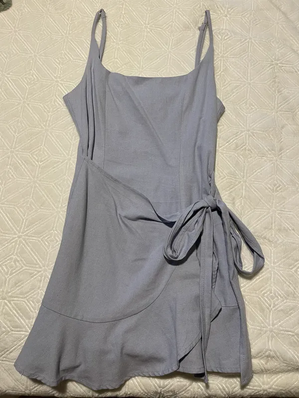 Polly Blue Dress - Image 3