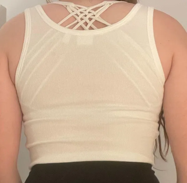 Aritzia White Tank Top - Image 2