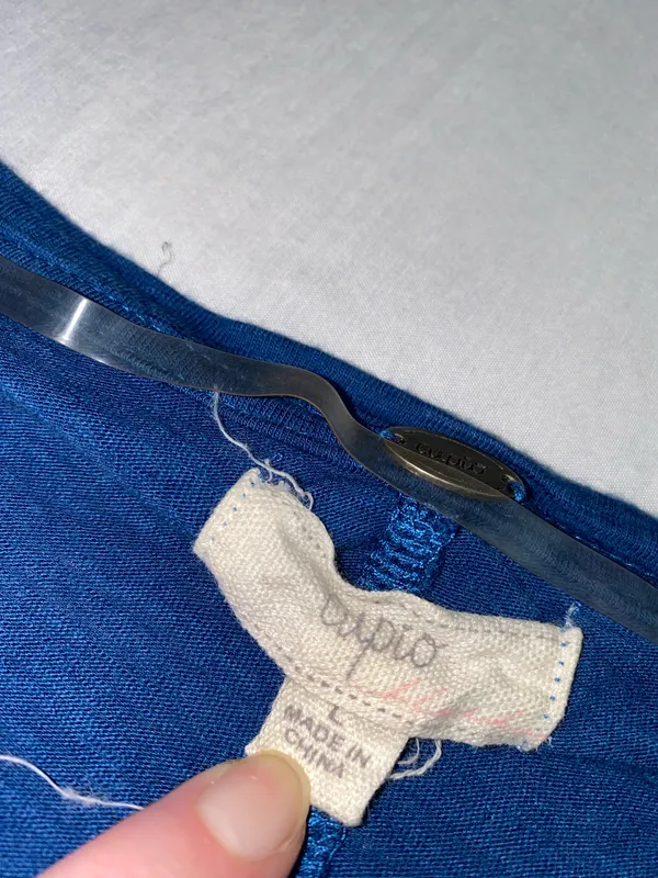 Long Sleeve Blue Size L - Image 5