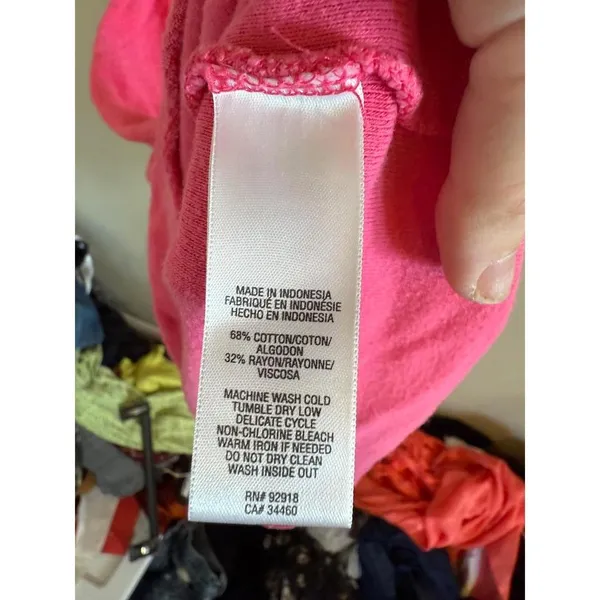 Juicy Couture Pink Smocked One Shoulder Terry Cloth Beach Cover‎ Up Dress M - Image 7