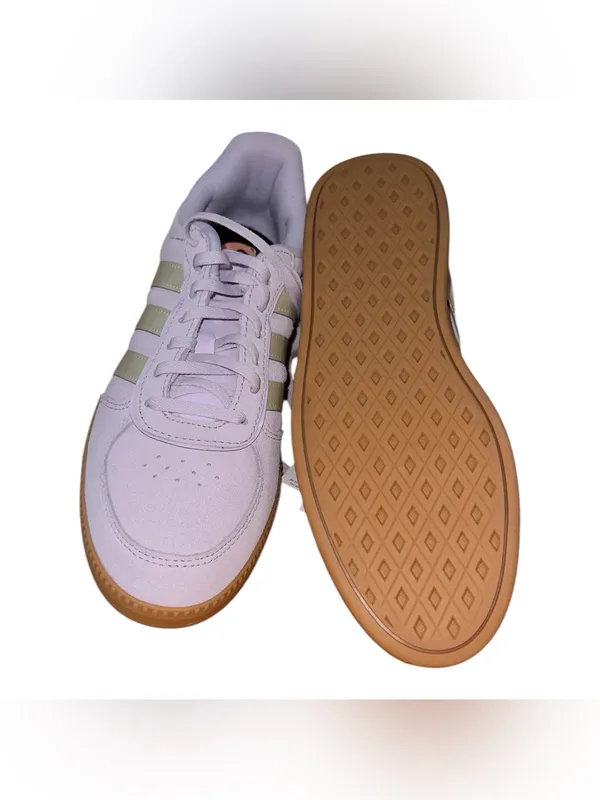 NEW adidas Purple Breaknet Sleek Trainers Low Top SZ-10 - Image 9