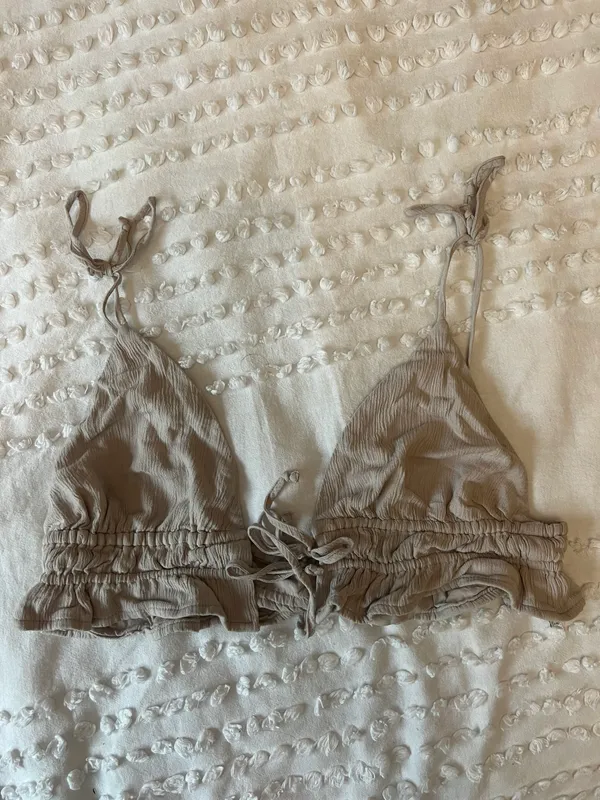 Garage Tie Crop Top - Image 2