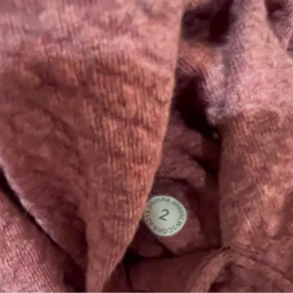 Lululemon Catch‎ a Moment Zip Hoodie Sweatshirt in Heathered So Merlot Size 2 - Image 15