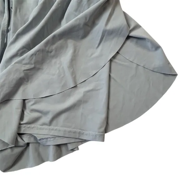 Altar’d State Revival Women's M Blue Gray Flowy‎ Athletic Shorts Butterfly Style - Image 4