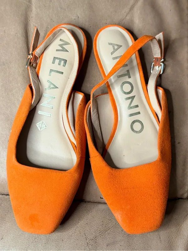 Antonio Melani Hana Suede Slingback Shoes - Image 4