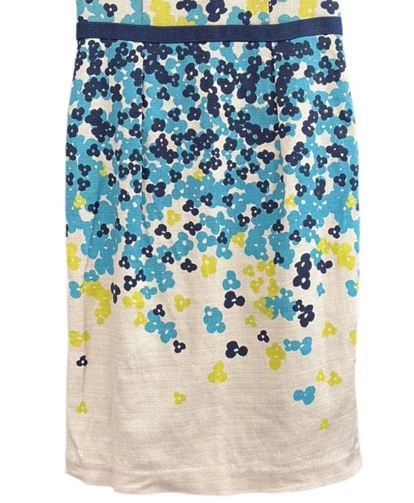 Boden Floral Sleeveless Dress Size 6 - Image 5