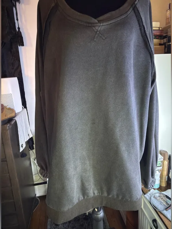 POL Black Open-Back Crisscross Pullover - Image 3