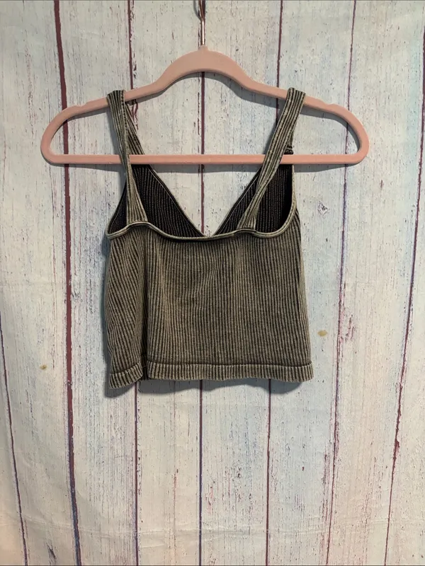 NWOT Intimately Free People Washed Seamless Crop- minor flaw - Image 3