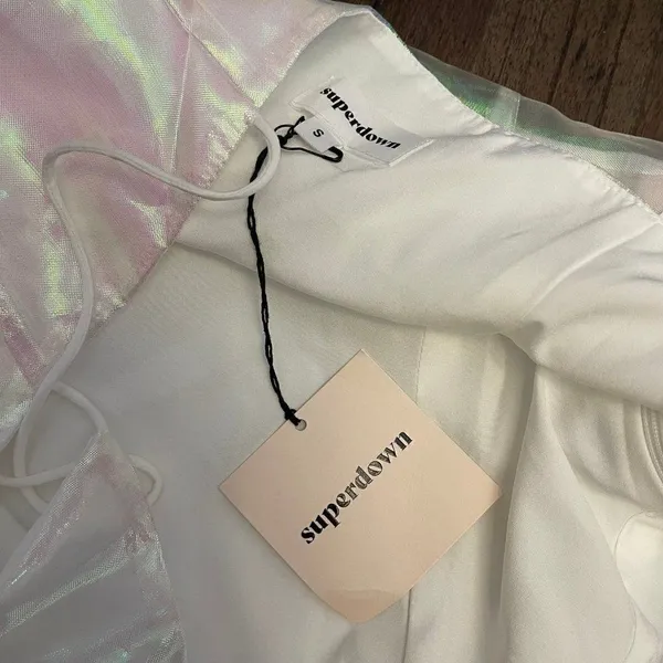 Superdown Rosalind Iridescent Mini Dress - Image 4