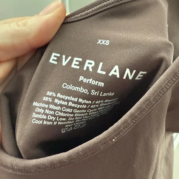 Everlane Chocolate Brown Bodysuit xxs - Image 5