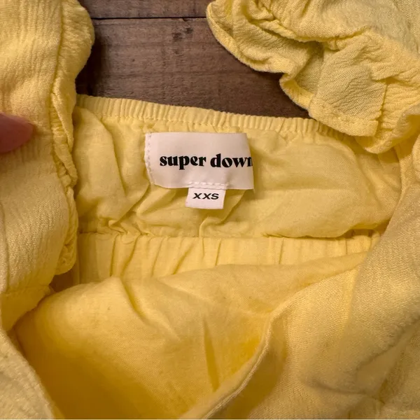SUPERDOWN Ruffle‎ Crop Tank - Image 4