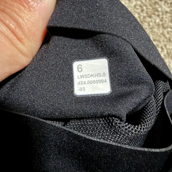 Lululemon‎ Base Pace High-Rise Leggings Womens 6 Black Excellent High Rise - Image 5