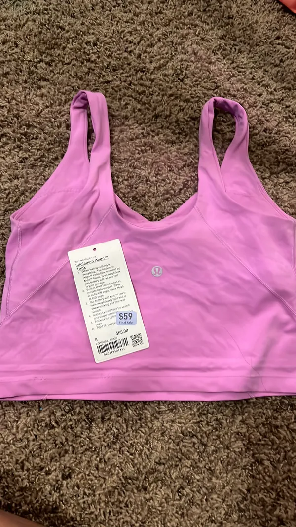 Lululemon Align Tank Purple - Image 3