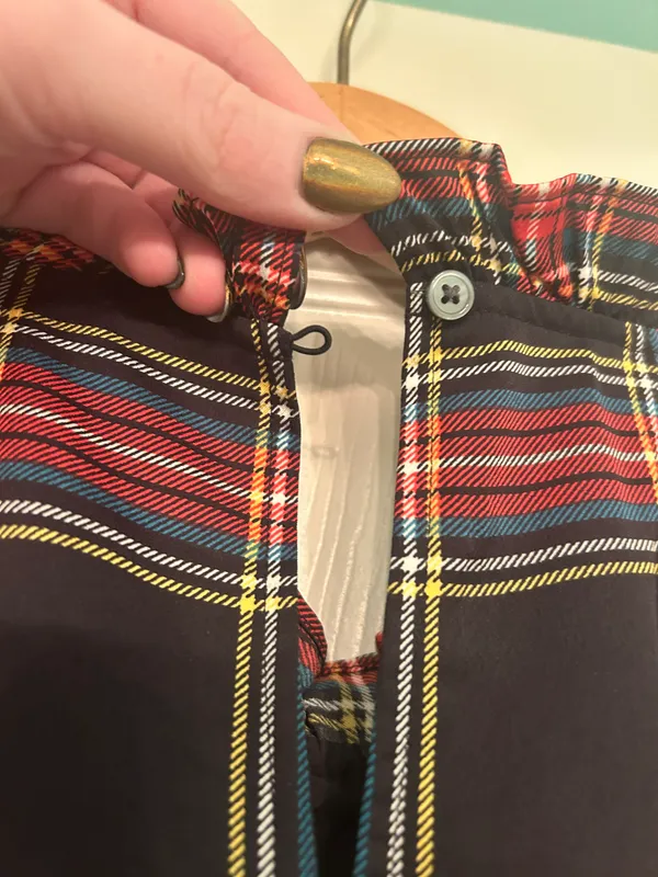 J. Crew Bow Plaid Dress - Image 3