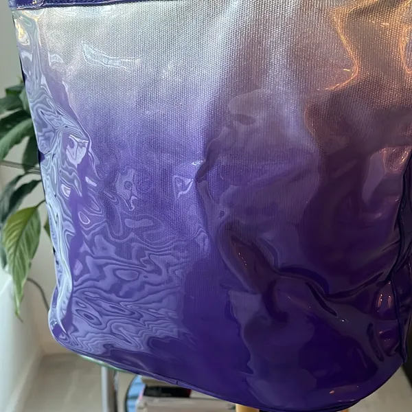 Versus Versace purple and silver tote  bag - Image 6