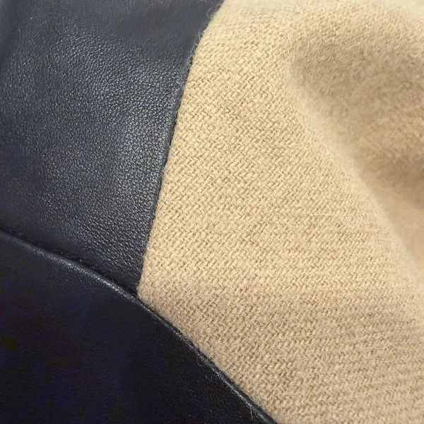 Club Monaco Size-0 Womens Dress Wool‎ Blend Lined with Leather Trim - Image 15
