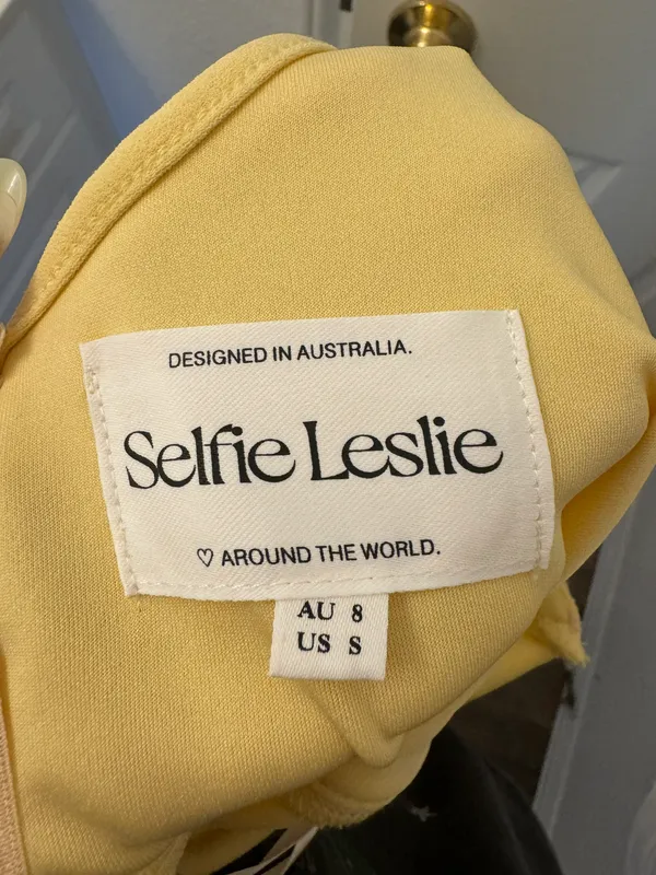 Selfie Leslie Yellow Dress - Image 5